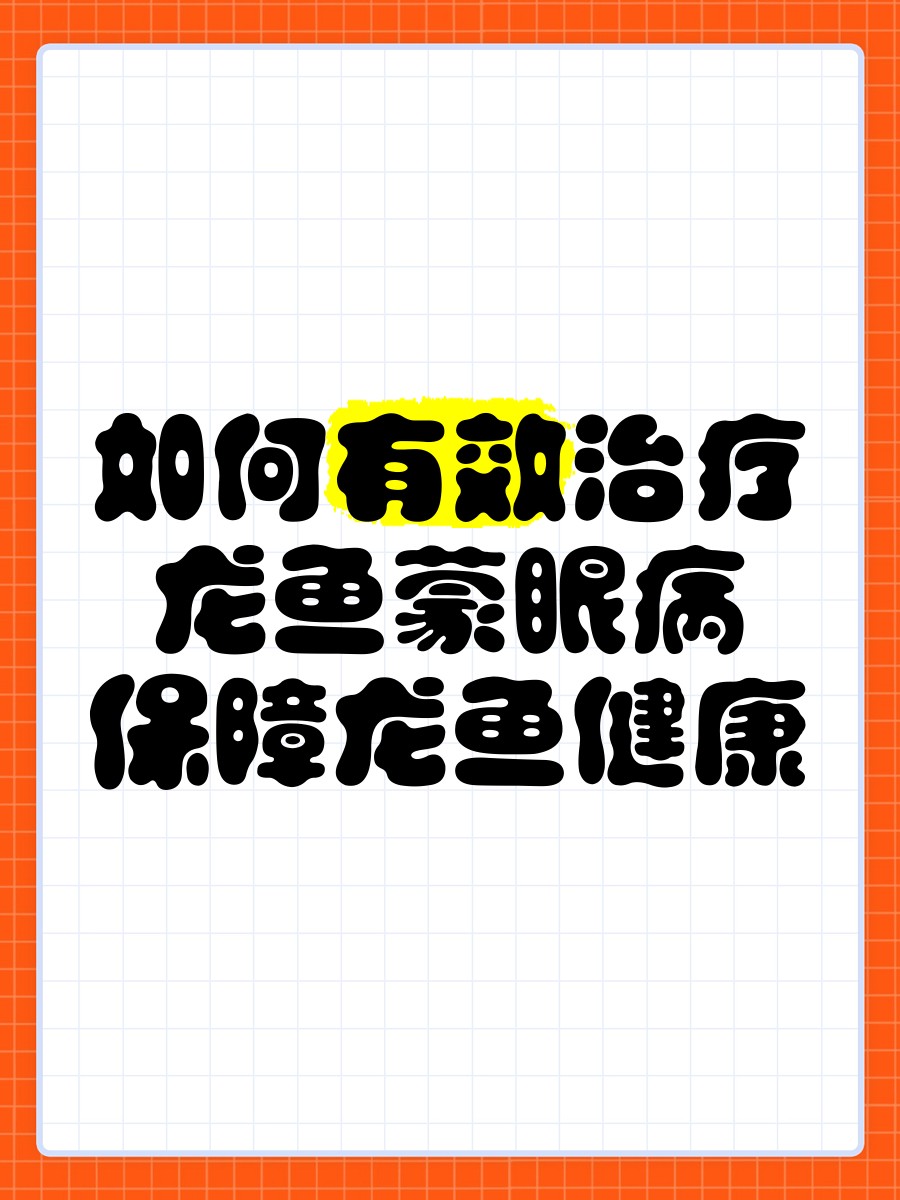 龍魚蒙眼病最簡單三個治療方法
