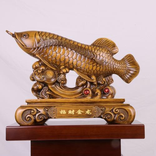 金龍魚工藝品圖片