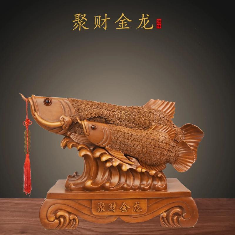 金龍魚工藝品圖片