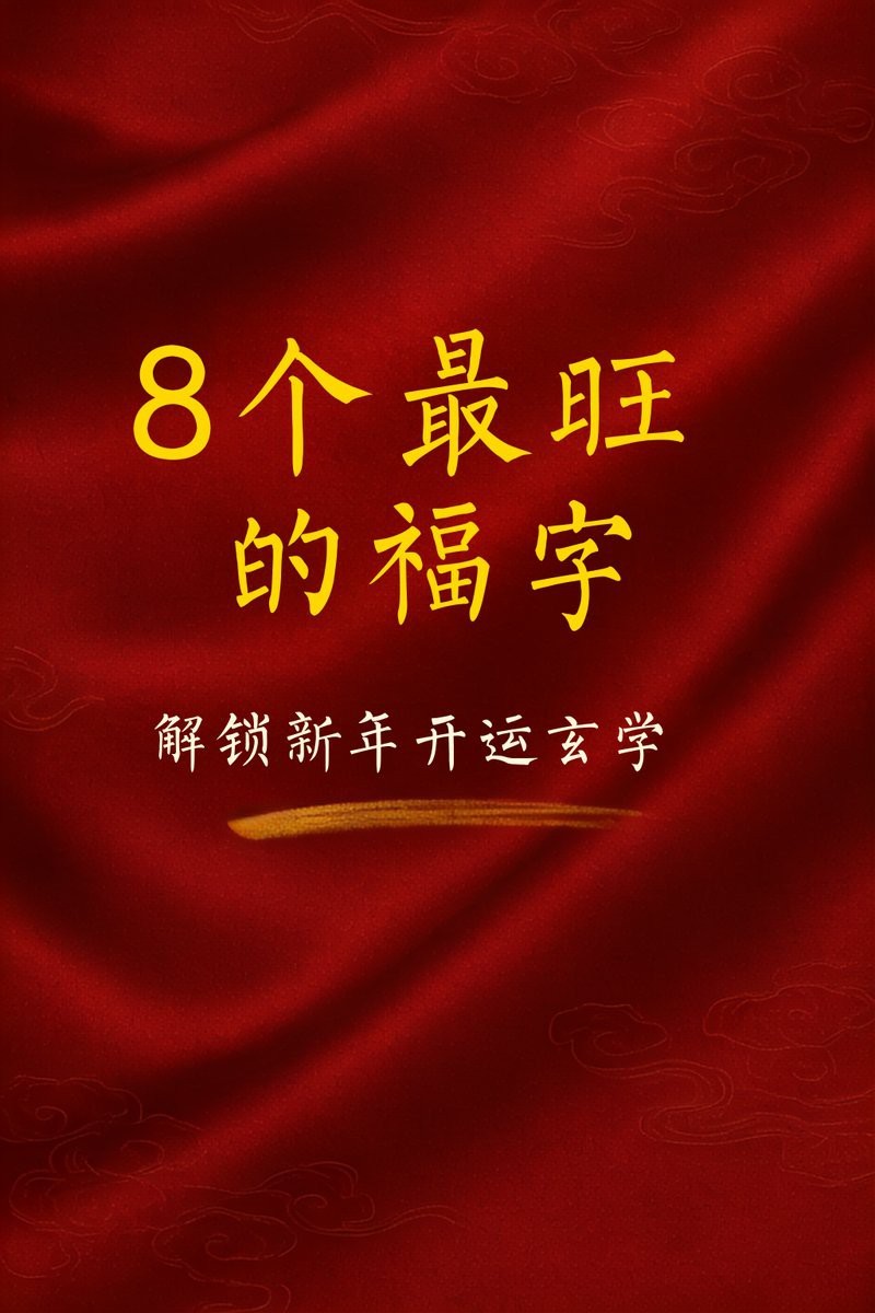 十大最吉利的福字