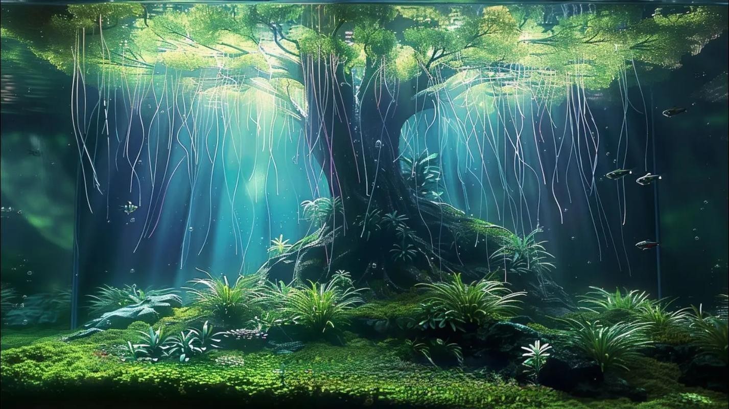 給我一些世界草缸造景大賽獲獎(jiǎng)作品的圖片