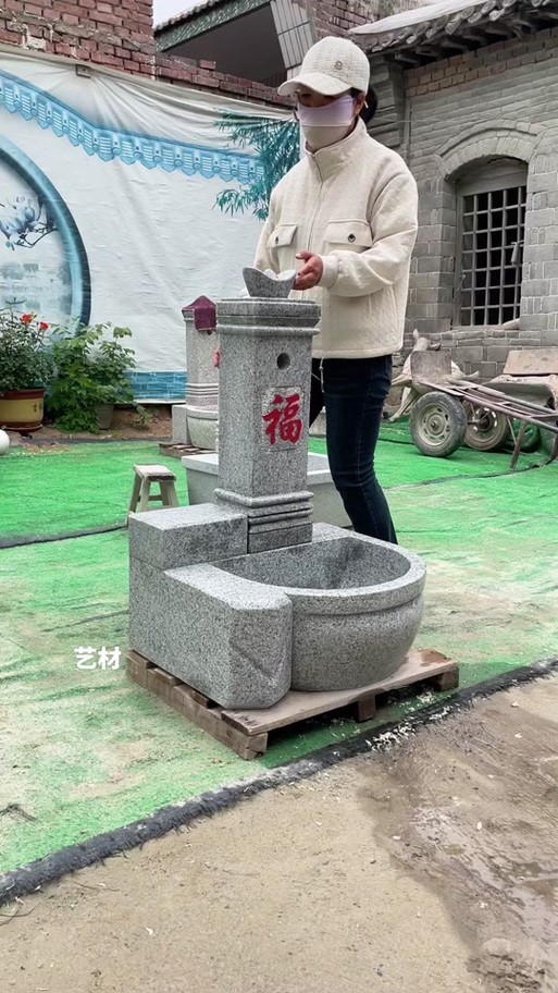 給我一張院子水龍頭安裝位置圖