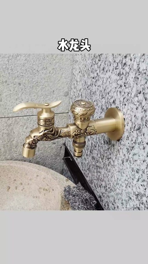 給我一張院子水龍頭安裝位置圖