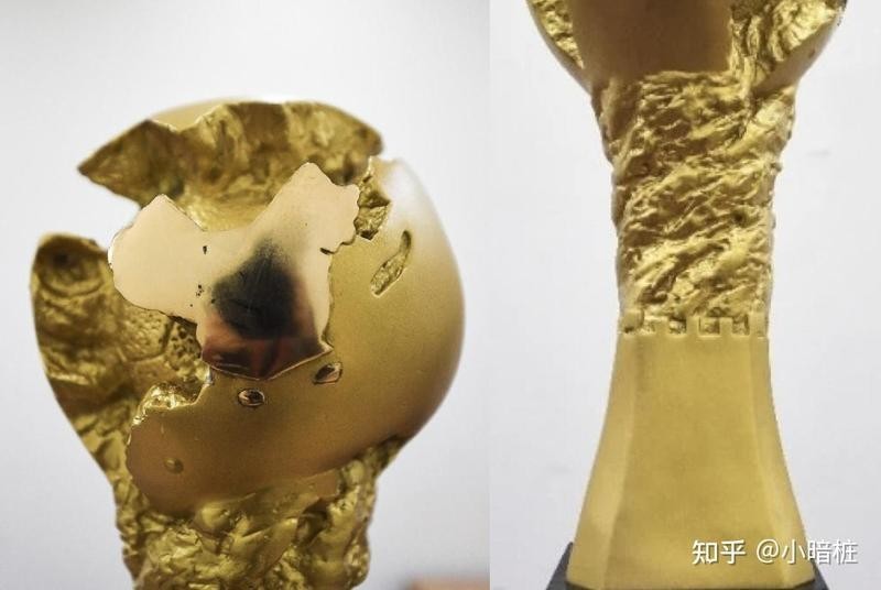 長城杯金獎的獎杯是什么材質？