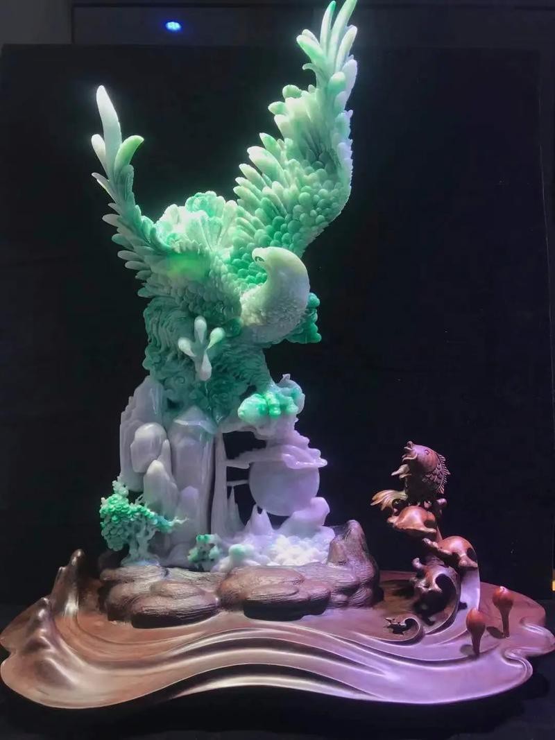 最貴的翡翠擺件圖片