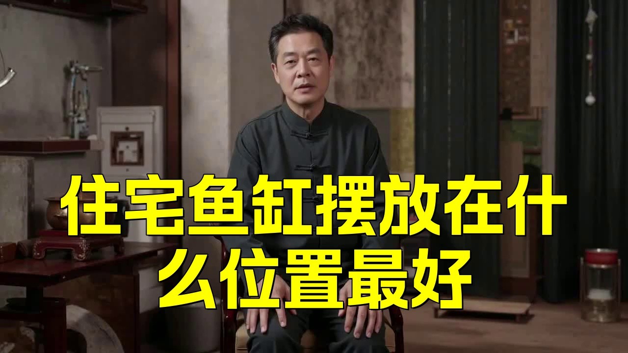 客廳魚缸擺放的最佳位置
