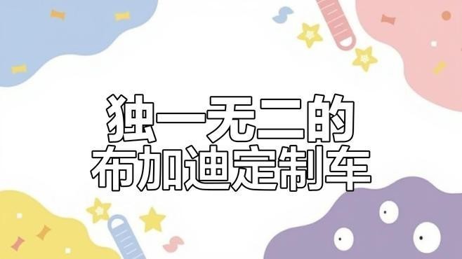 布加迪Chiron特別版有哪些定制選項？