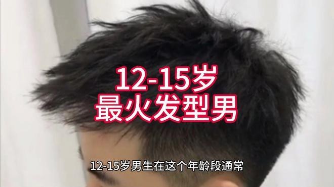 12歲男生適合什么發(fā)型 12歲男生適合什么發(fā)型 龍魚論壇 第6張