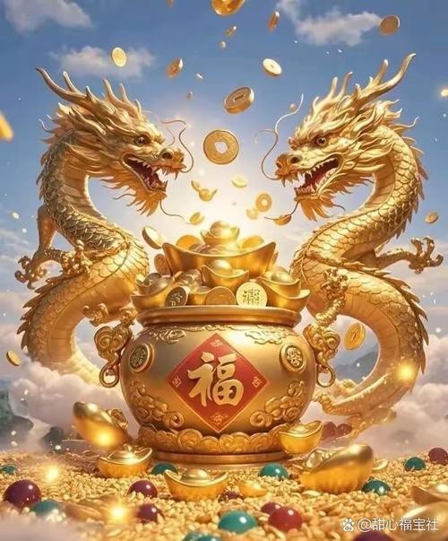 有哪些龍頭朝向的吉祥圖片？