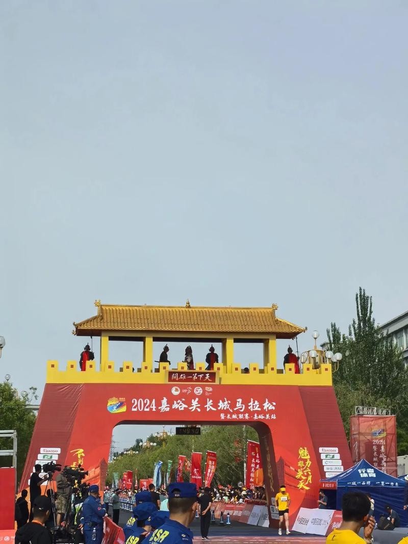 長城杯馬拉松的路線圖
