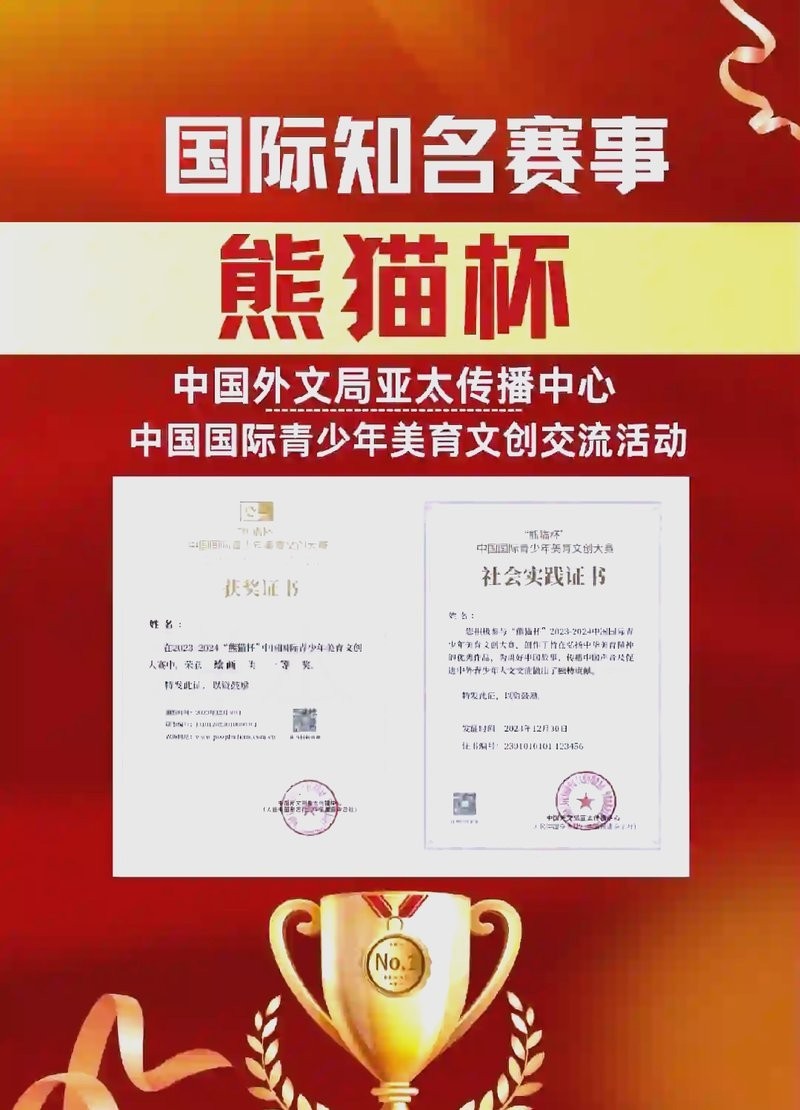 如何參與熊貓杯繪畫大賽？