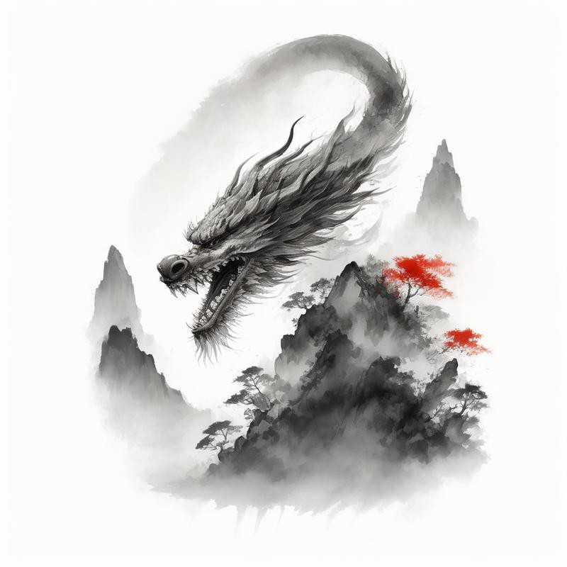 給我推薦一些適合屬龍人的風水圖片
