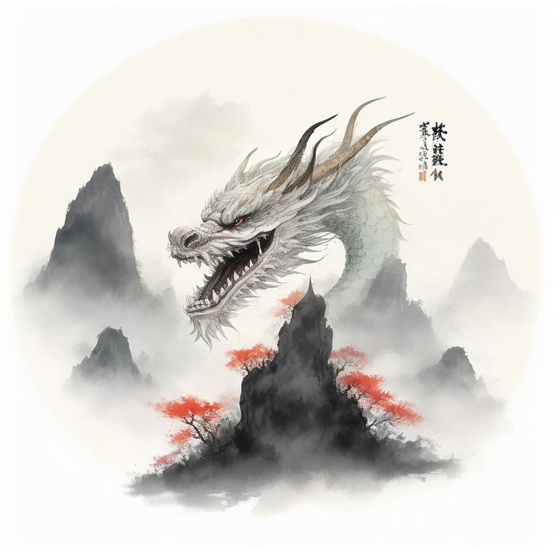 給我推薦一些適合屬龍人的風水圖片