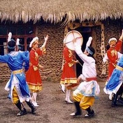 赫哲族舞蹈鹿鳴