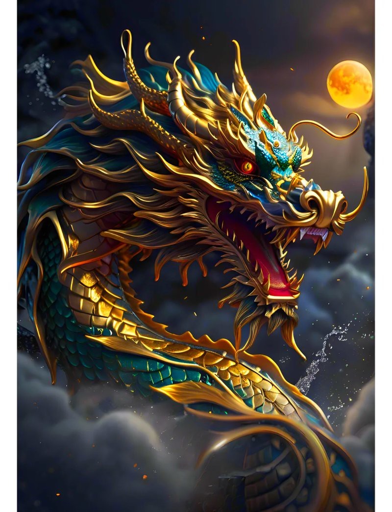 10000種龍圖案