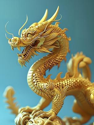 能提供更多黃金龍圖片嗎？