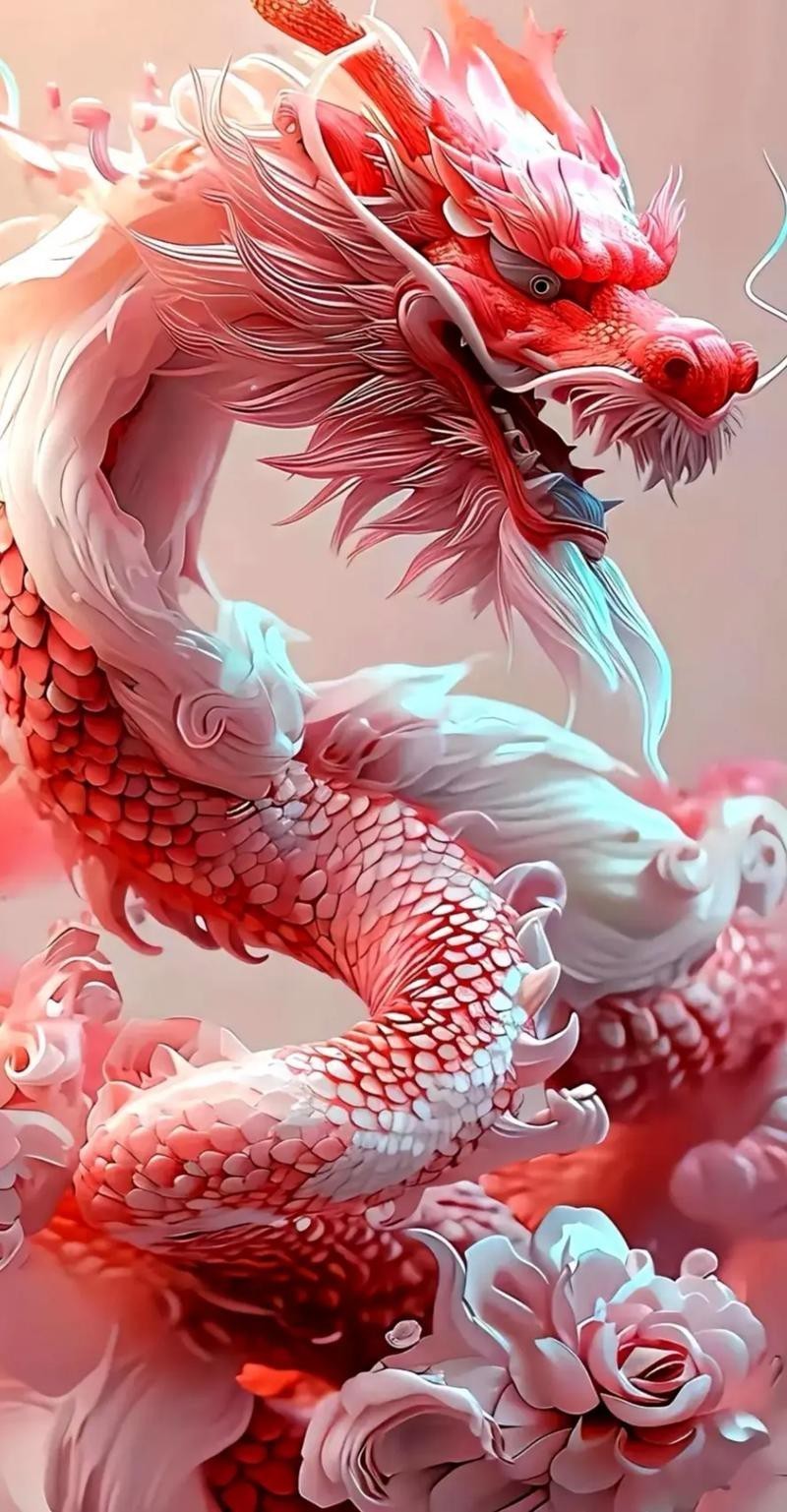 有沒有紅色龍的壁紙或手機殼？