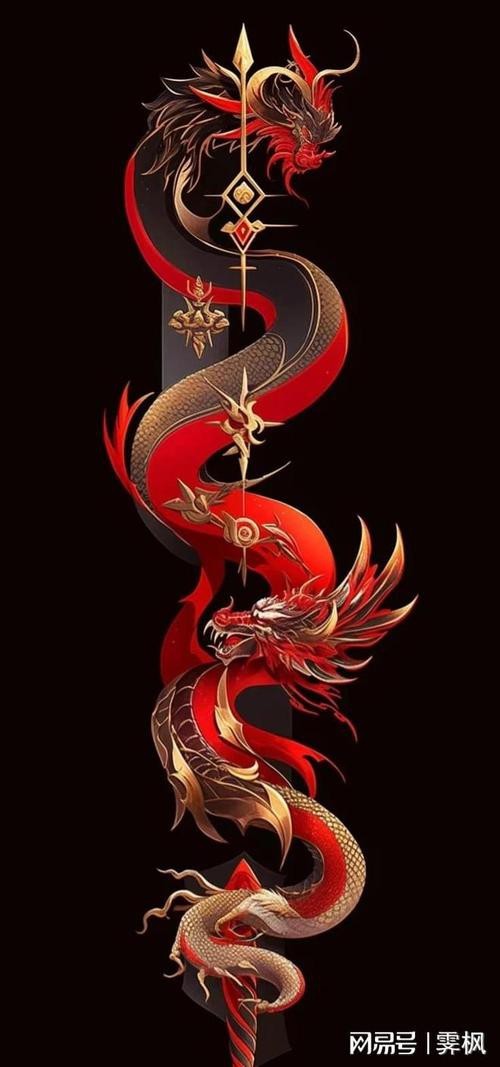 有沒有紅色龍的壁紙或手機殼？
