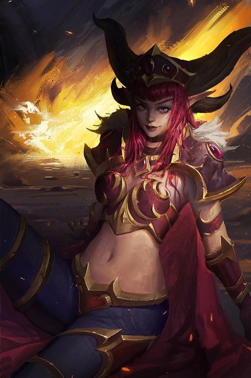 哪里可以找到高清紅龍女王壁紙？