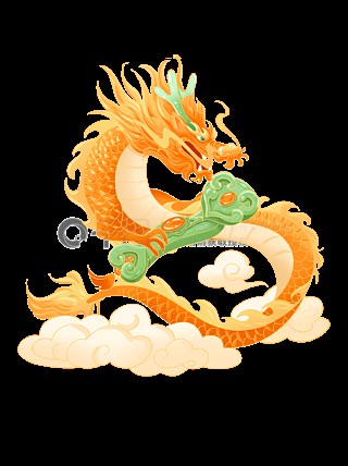 吉祥富貴龍圖片