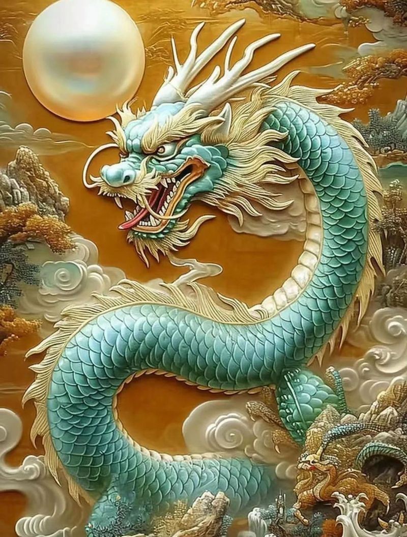 吉祥富貴龍圖片