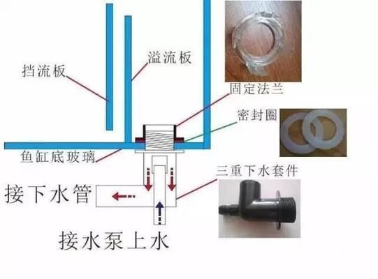魚缸底過濾系統原理圖（如何制作魚缸底過濾系統）