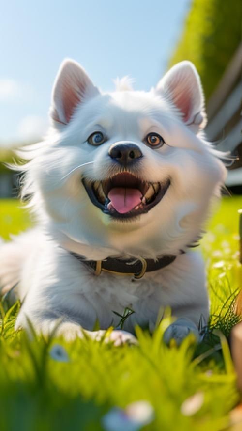 狗頭背景圖片