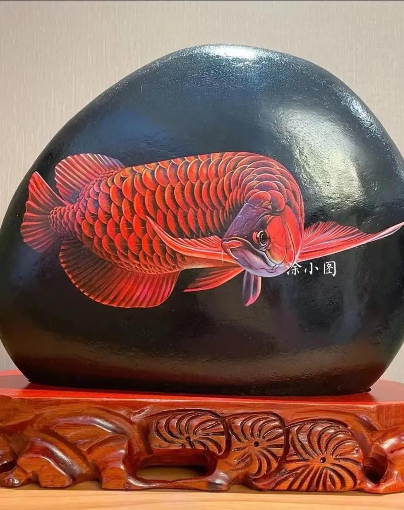 金龍魚浮雕圖片
