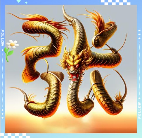 黃金龍圖片大全大圖