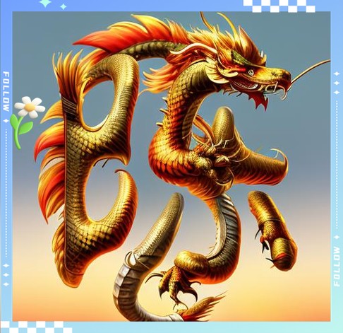 黃金龍圖片大全大圖