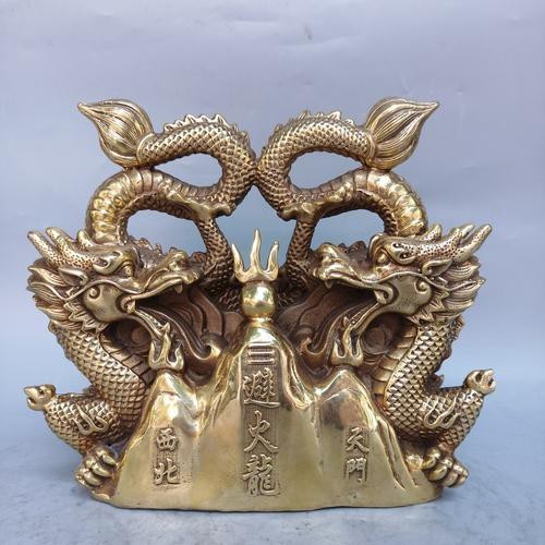 銅龍擺件圖片及價格