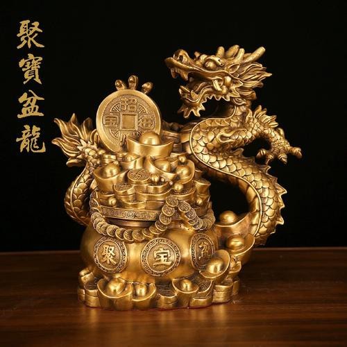 銅龍擺件圖片及價格