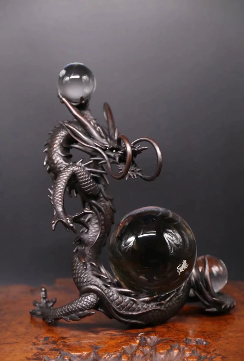 銅龍擺件圖片及價格