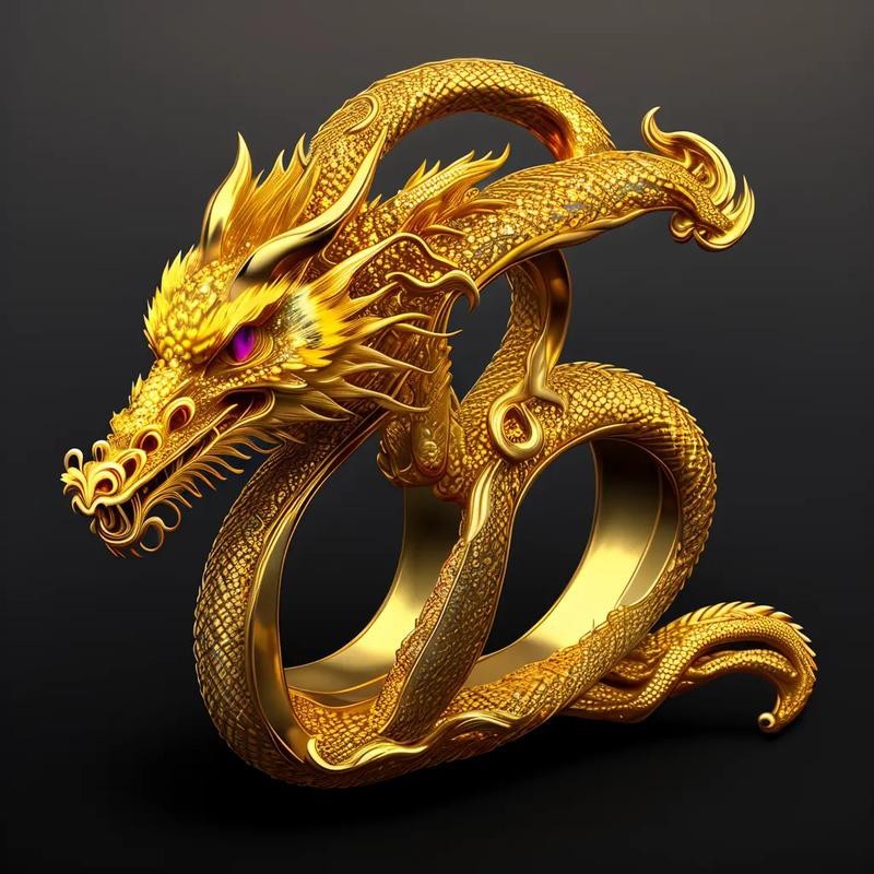 真正的金龍圖片