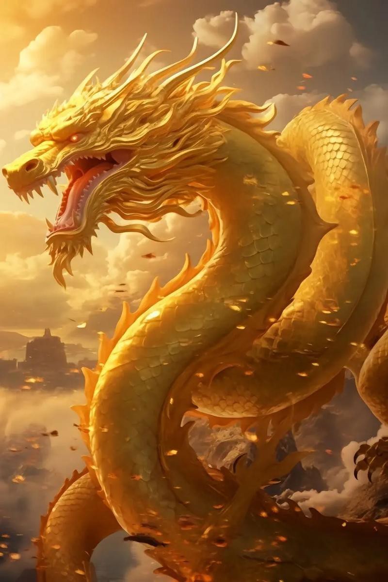 真正的金龍圖片
