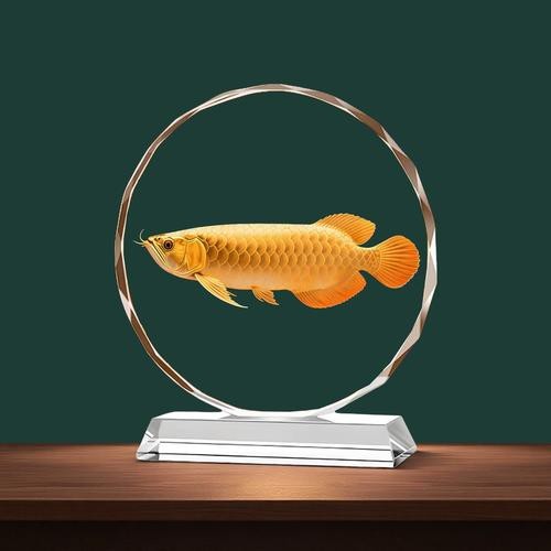 金龍魚擺件圖片