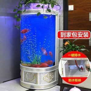 半圓形魚(yú)缸安裝圖解（半圓形魚(yú)缸安裝圖解半圓形魚(yú)缸安裝步驟和注意事項(xiàng)）