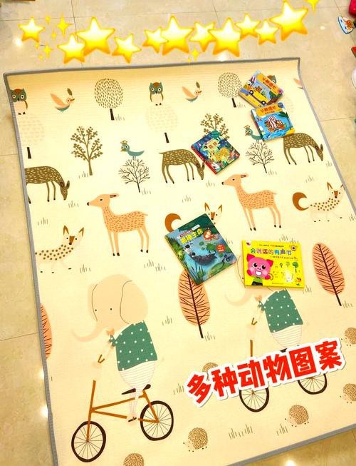 曼龍爬行墊哪個系列圖案最豐富？