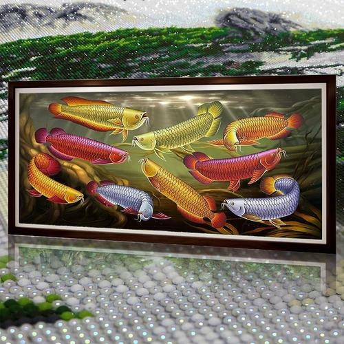 金龍魚吉祥如意卡圖片