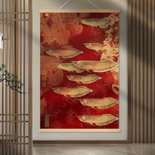 金龍魚吉祥如意卡圖片