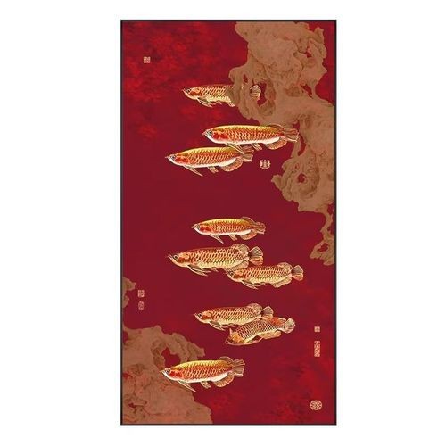金龍魚吉祥如意卡圖片