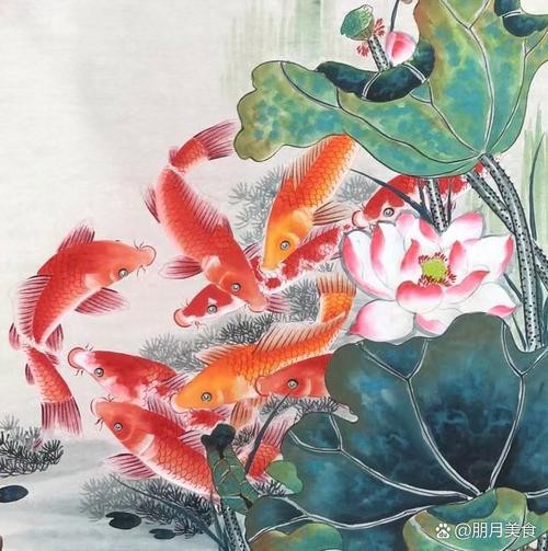 金龍魚吉祥如意卡圖片