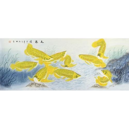 金龍魚吉祥如意卡圖片