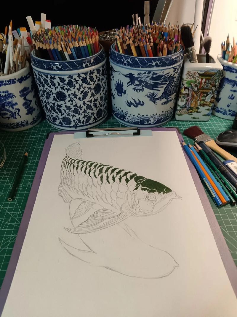 金龍魚吉祥如意卡圖片