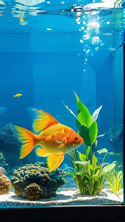 魚缸3D壁紙高清大圖