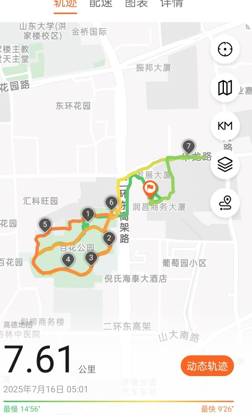 7公里拿下