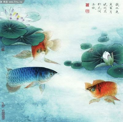 龍魚壁畫（阿里巴巴龍魚壁畫）