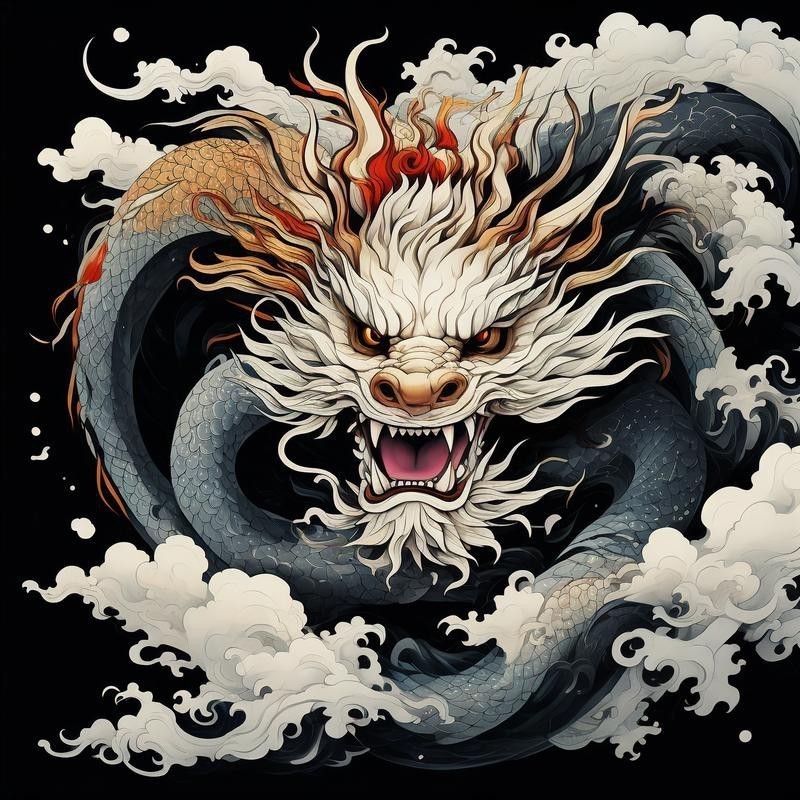 有沒(méi)有更簡(jiǎn)短的龍霸氣圖片描述？