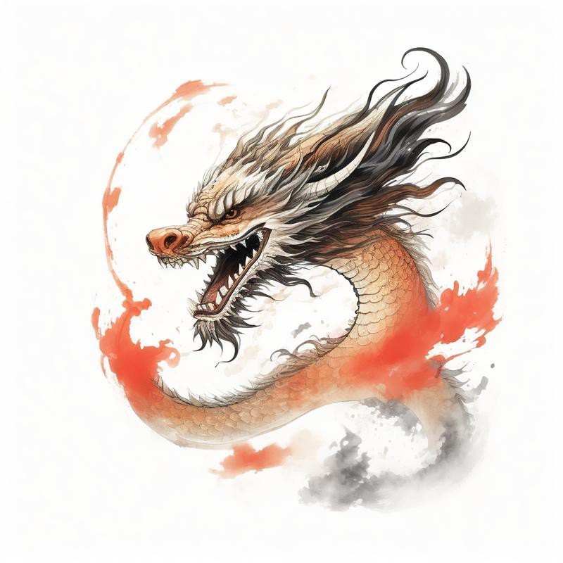 有沒(méi)有更簡(jiǎn)短的龍霸氣圖片描述？