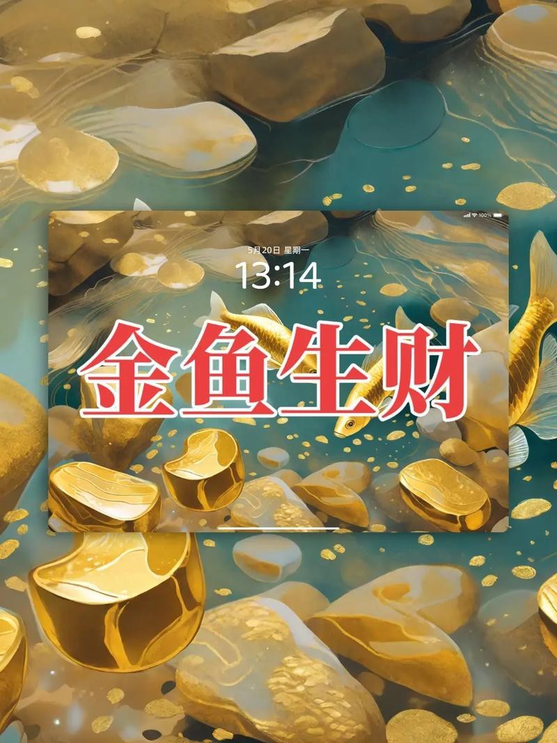 旺財魚圖片100張